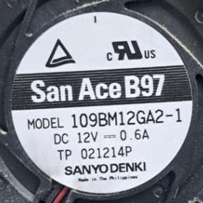 无刷直流风扇109BM12GA2-1【FAN BLOWER 97.2X33MM 12VDC WIRE】