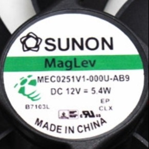 MEC0251V1-000U-AB9 DC12V 5.4W 建准SUNON120*120*25MM散热风扇