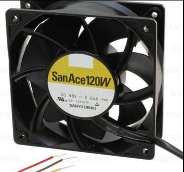 9WV1212P1J001【120x38mm 12VDC w/Tachometer & PWM】