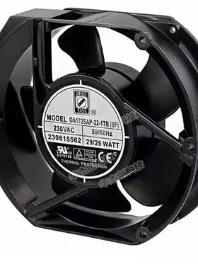 ORION FANS oa172sap-11-1/22-1 TB 115V/220V/380v 17CM散热风扇