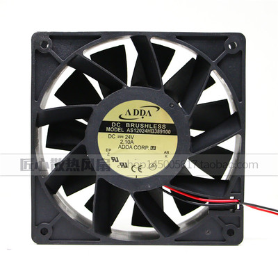 ADDA AS12024HB389100 12038 24V 2.10A 12CM/厘米变频器散热风机