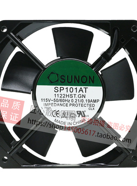 建准 SUNON SP101AT 1122HST.GN 115V 12025 12厘米机柜散热风扇