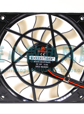 SPEEDY SD12015R2H2 DC 24V 0.16A 120x120x15 12厘米薄款风扇