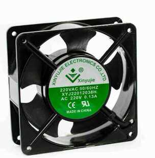 全新原装Xinyujie XYJ22012038H AC220V 0.13A机柜散热风扇