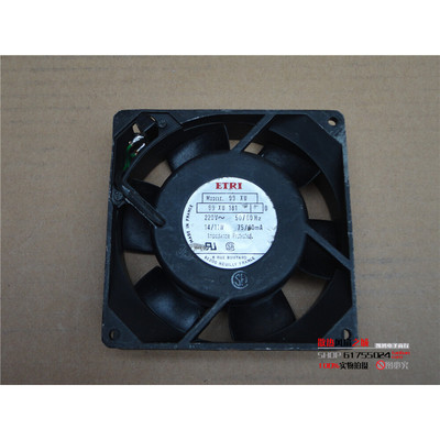 原装ETRI交流115V散热风扇9CM 9225 12/9W 99XU 99XU2182000