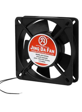 京达JINGDAFAN滚珠轴承JD11025A2B AC 220V-240V散热风扇交流风扇