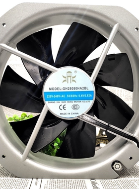 全新TGH28080HA1BL TGH28080HA2BL GH28080HA3BL全金属风扇220V