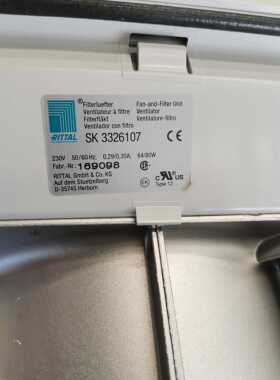 全新正品 RITTAL SK3326107 SK 3326 107 过滤器风扇
