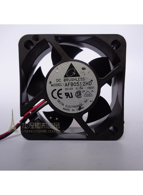 台湾DELTA AFB0512HD 5020 12V 0.15A 电源风扇 散热风扇