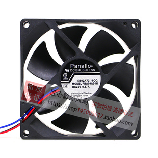 原装日本panaflo 9厘米 9025 24V变频器风扇 0.17A FBA09A24H