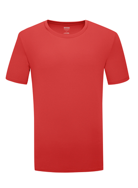 探路者 春夏季新款 男户外运动舒适透气纯色速干T恤TAJH81099