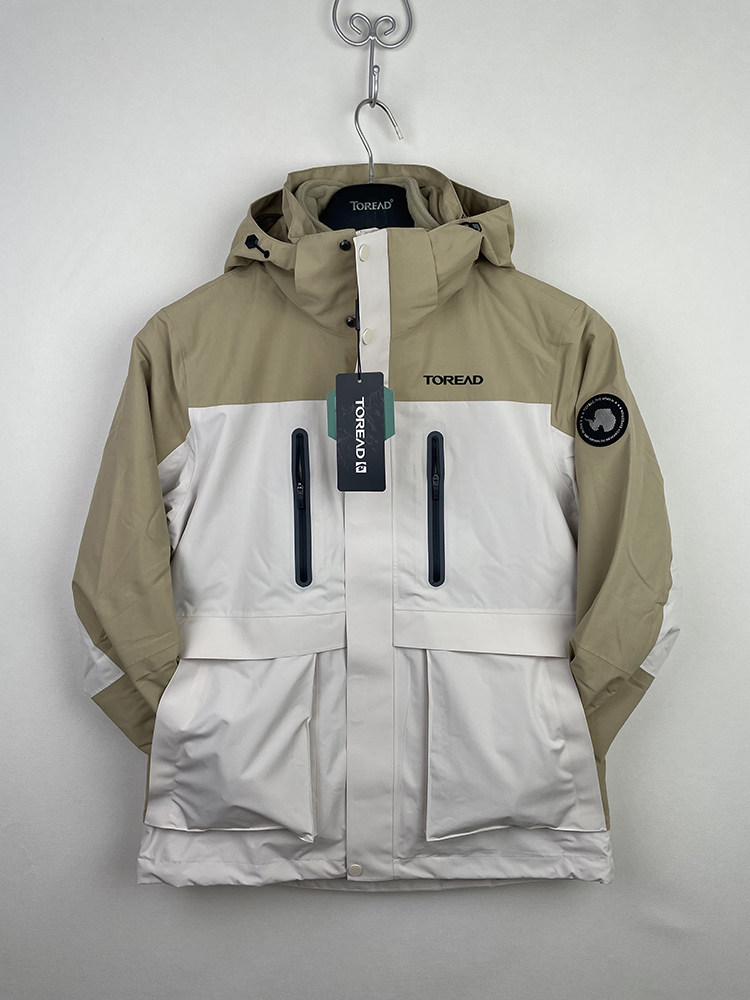 探路者冲锋衣男女 新款户外防风三合一登山服TAWWBL91770/92724