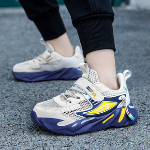 中大童防滑鞋 春秋时尚 透气网面女孩老爹运动鞋 CEOABC清仓男童夏季