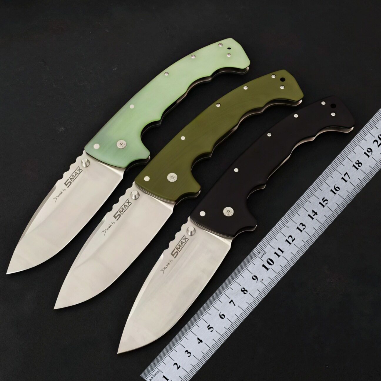 冷钢5MAX折叠刀D2野营户外刀