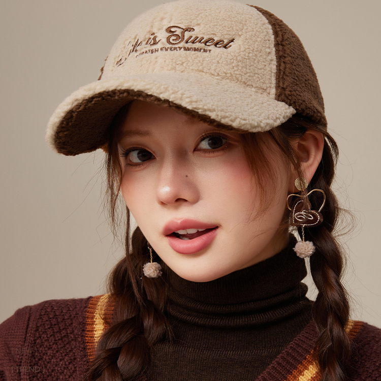 CACUSS女秋冬季棒球帽鸭舌帽