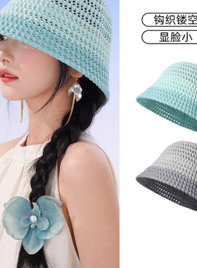 CACUSS女春夏渔夫帽遮阳帽水桶帽