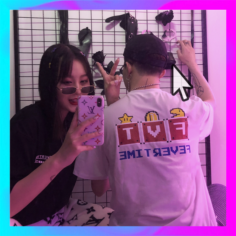 Ïļ¾³¬»ðlnsͬ¿î¶¹¶¹ÏñËØ¶ñ¸ãÓ¡»¨ÔËÞ·çulzzang¶ÌÐäTÐôÄÐÅ®ÇéÂÂ