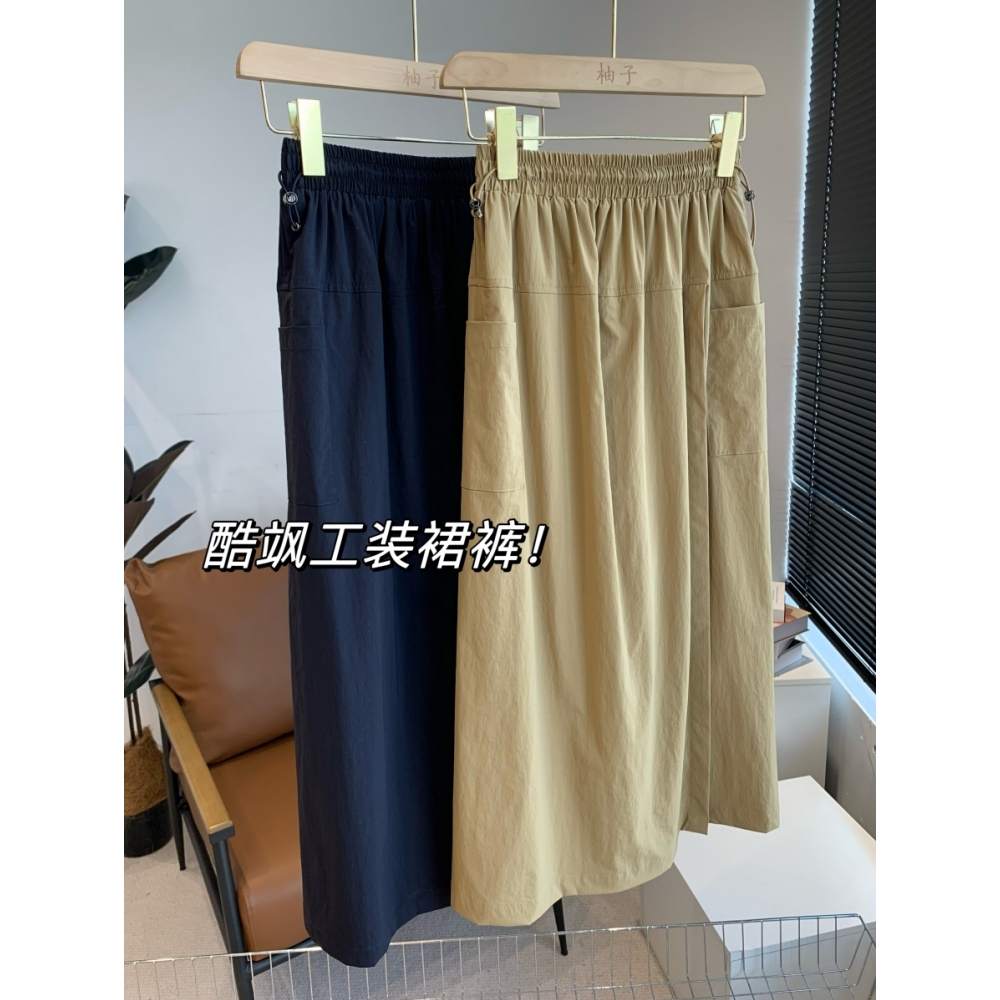 酷飒工装感裙裤!三防清凉透气户