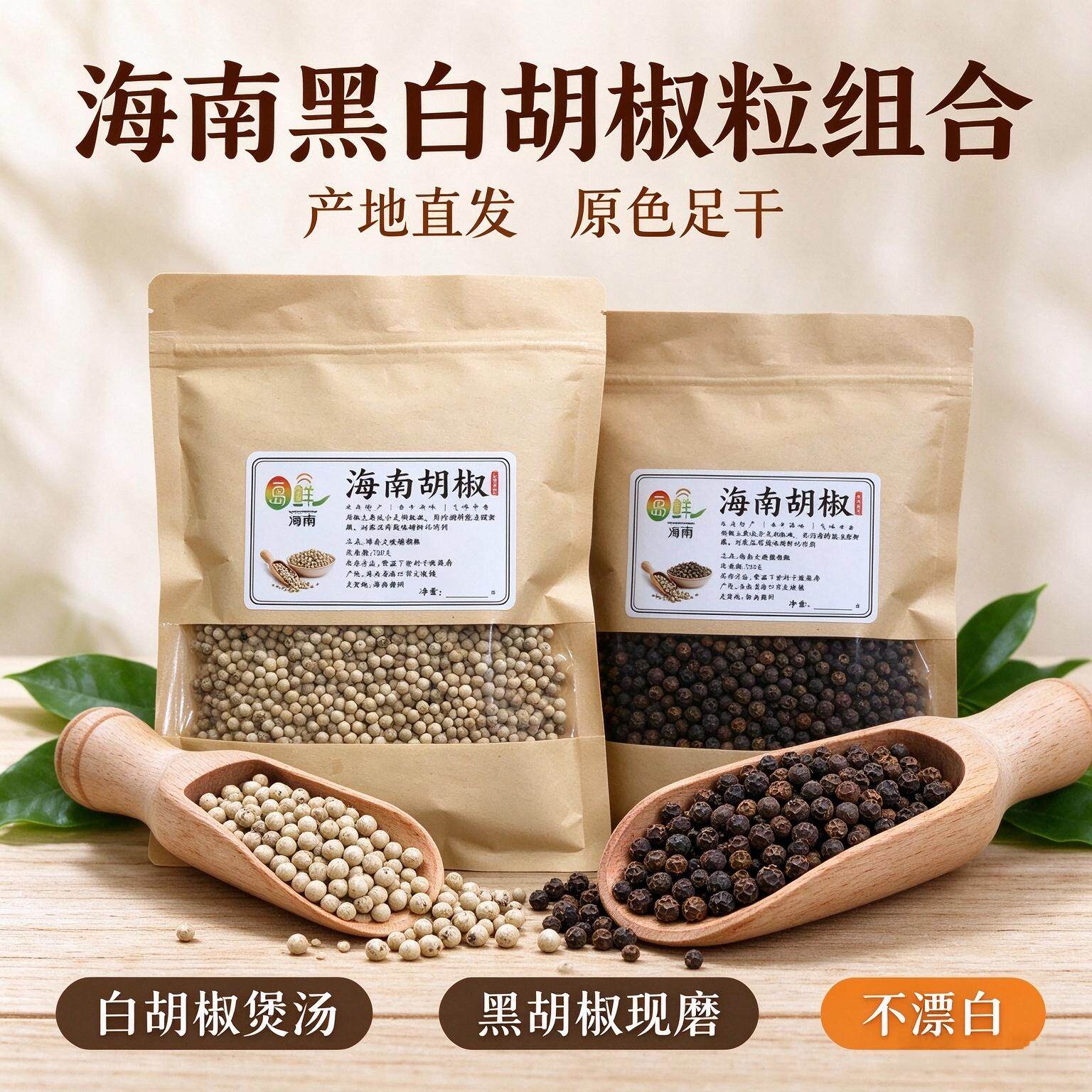 海南大坡老树胡椒颗粒0添加调料