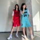 可定制假两件休闲运动服套装 情侣篮球服团队班服团建 学生夏季 新款