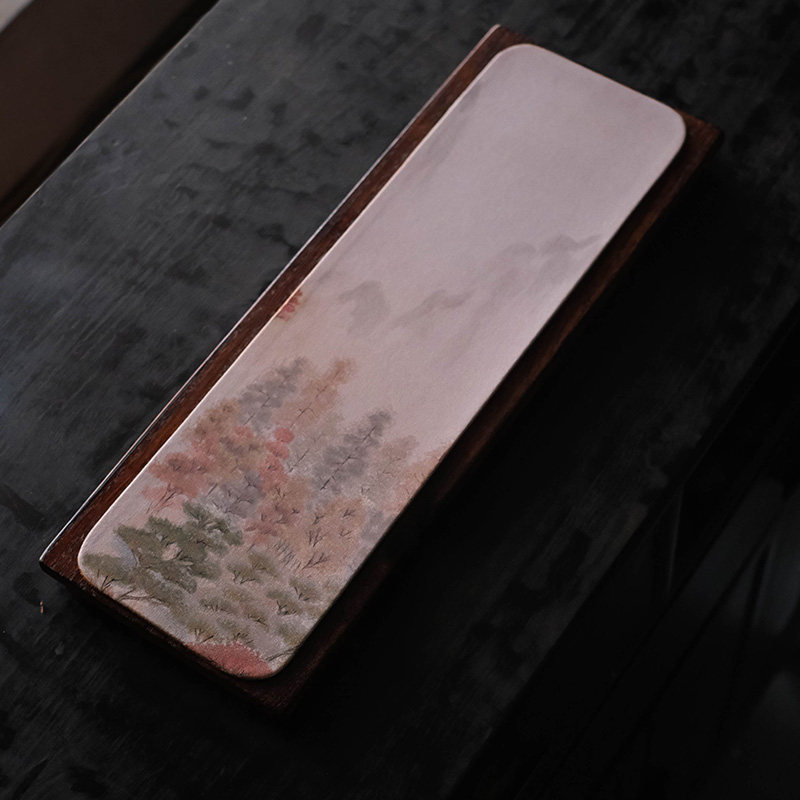 艾洛｜孤｜真丝宋锦香云纱茶席垫子｜轻奢高端茶席桌布新中式禅意