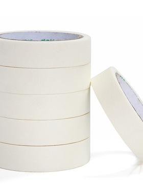 得力30670美纹纸胶带24mmx20y通用纸胶带 无痕家装贴纸 单个装