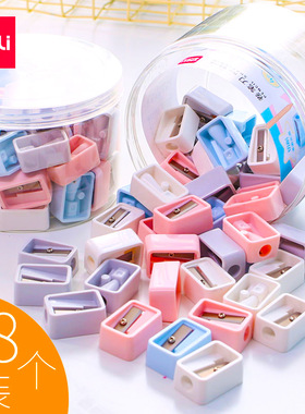 得力卷笔刀得力0594转笔刀迷你削笔器小型转笔刀笔刨卷学生削笔刀