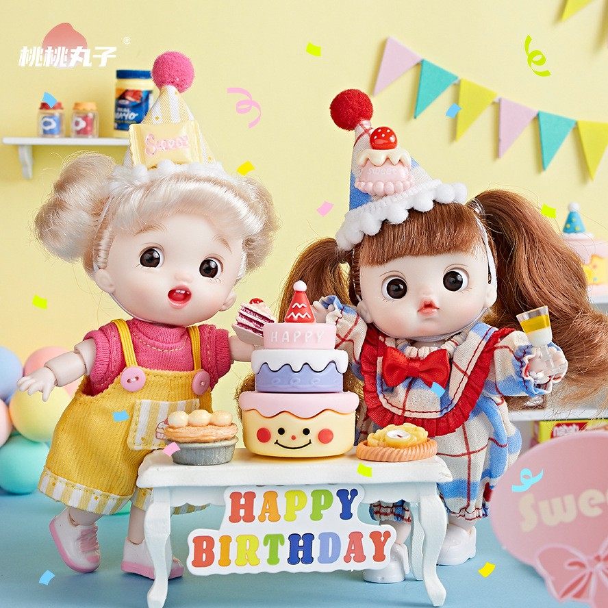 女孩可换装公主洋娃娃生日礼物