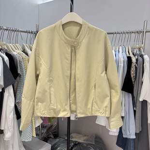 时髦洋气小个子休闲百搭夹克2606 2026春秋新款 短款 棒球服外套女款