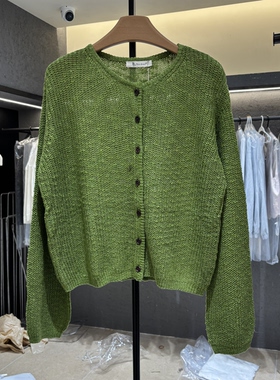 缤典-26年早春早春系列经典爆款简约针织开衫66030