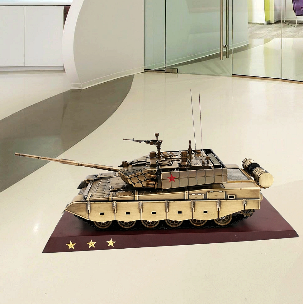 1:24中国99a坦克模型合金99式大改金属装甲车主战坦克军事成品
