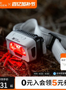 牧高笛零度头灯H5强光超亮充电户外徒步登山钓鱼头戴式充电灯