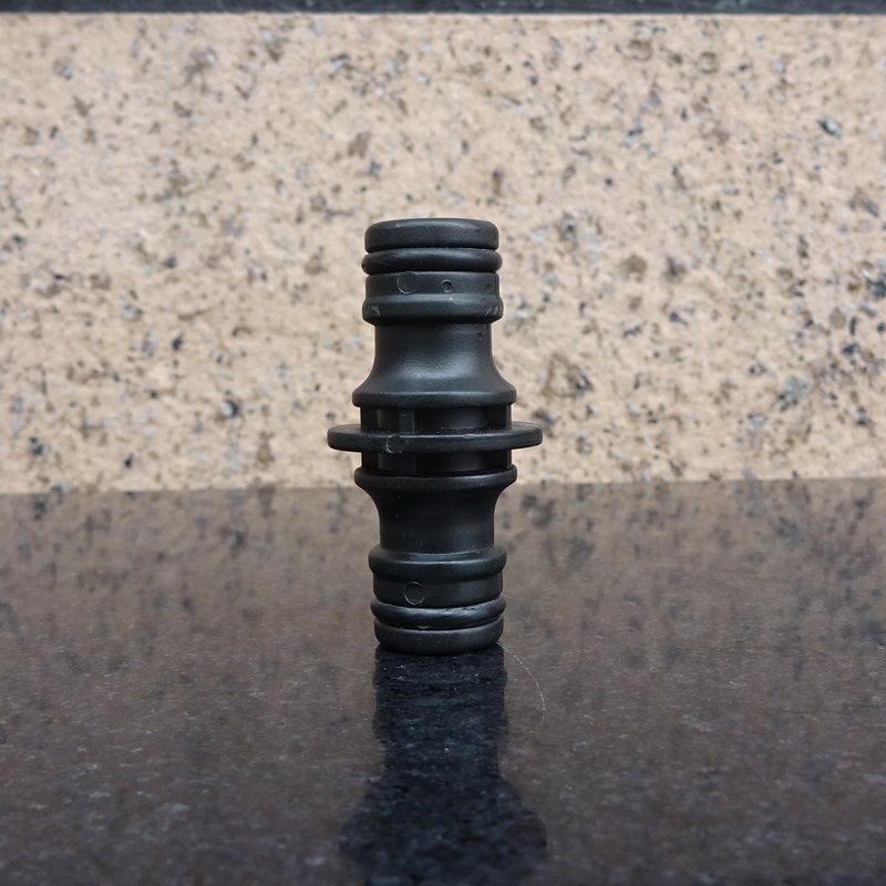 洗车水管连接头 塑料二通两通奶嘴活接 互接两通 两条管子加长接