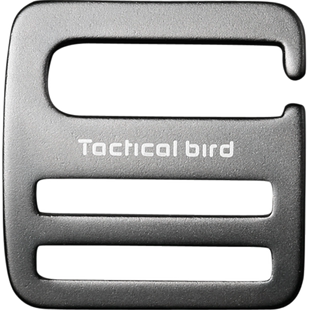 战术鸟（铝合金）轻量化皮带扣头 尼龙帆布腰带头挂扣挂钩皮带扣