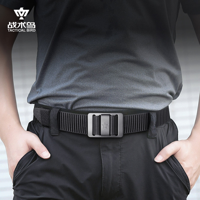 战术鸟钛影丨钛合金尼龙腰带帆布腰带男休闲牛仔裤运动户外裤带男,服饰配件/皮带/帽子/围巾,腰带/皮带/腰链,淘宝优惠券,粉丝福利购,淘宝优惠卷