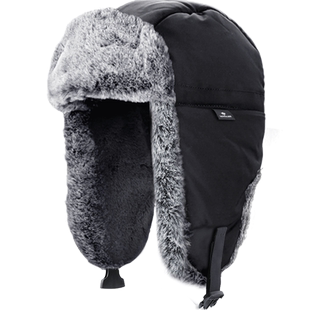 战术鸟大头围冬季保暖雷锋帽男东北防寒帽子冬天防水防风护耳棉帽