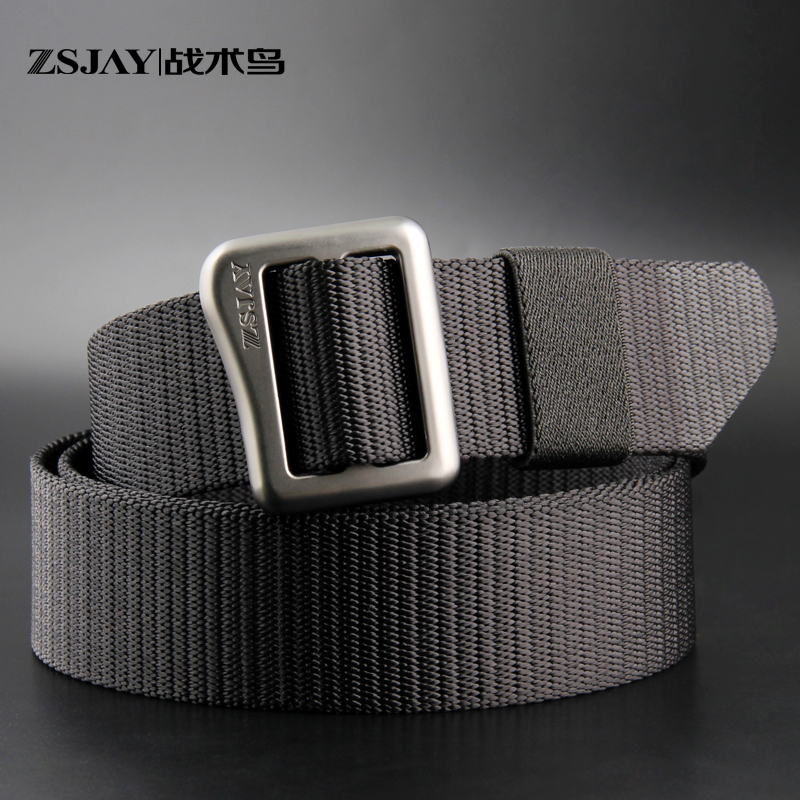 战术鸟尼龙运动休闲风帆布皮带
