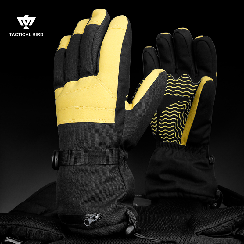 战术鸟冬季手套骑车加绒加厚保暖