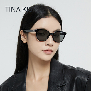 Kis圆脸小框墨镜女防紫外线旅游日常通勤百搭显脸小可配度数 Tina
