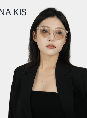 Tina Kis浅茶色墨镜女2026新款高级感防晒近视防紫外线太阳镜秋冬