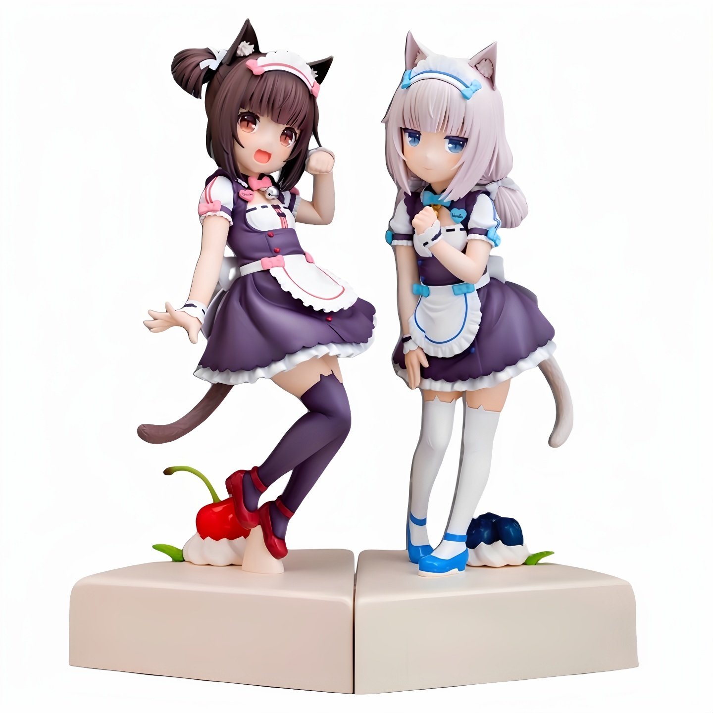 猫娘乐园巧克力与香子兰香草可爱幼猫kitty手办女动漫模型摆件