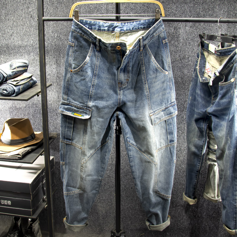 复古风多口袋工装设计