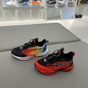 安踏儿童跑步鞋2026年春季男小童 赤焰6 网面运动鞋跑鞋312619902