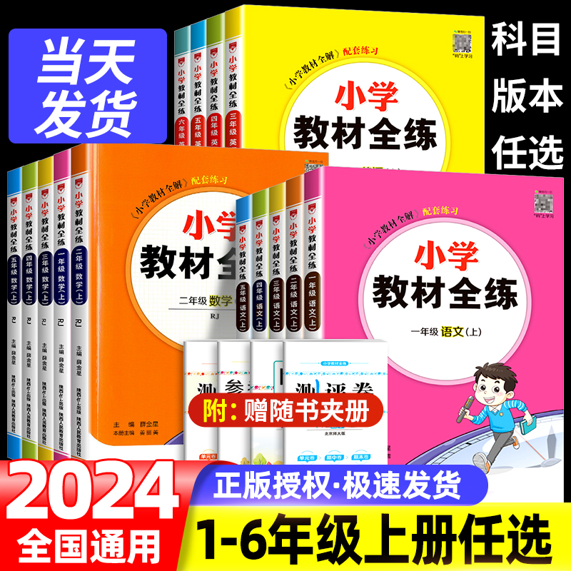 薛金星小学教材全练1-6年级