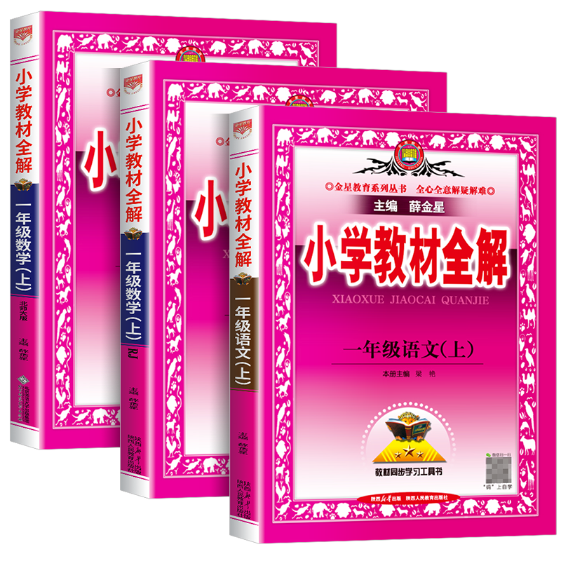 小学教材全解一年级上册下册全套