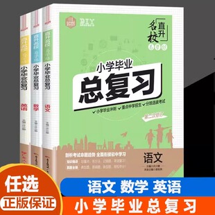 思脉图书小学毕业总复习语文数学英语考点知识真题训练易学练小升初六年级毕业系统总复习中学招生分班考试卷典型题易错题专项训练