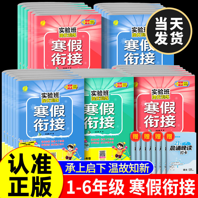 2025版实验班寒假衔接作业一二三四五六年级语文数学英语全套人教版北师大苏教译林版小学寒假作业同步练习册提优训练预复习一本通