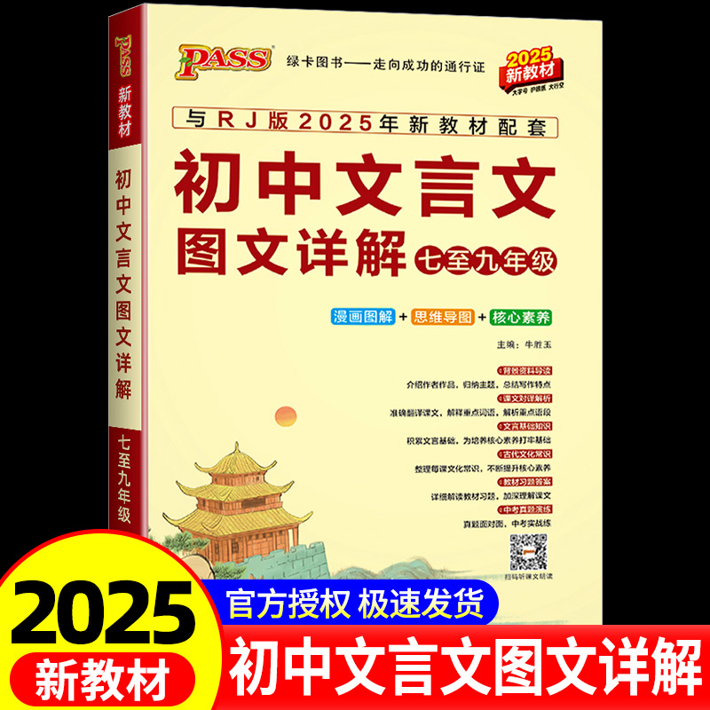PASS绿卡初中文言文图文详解