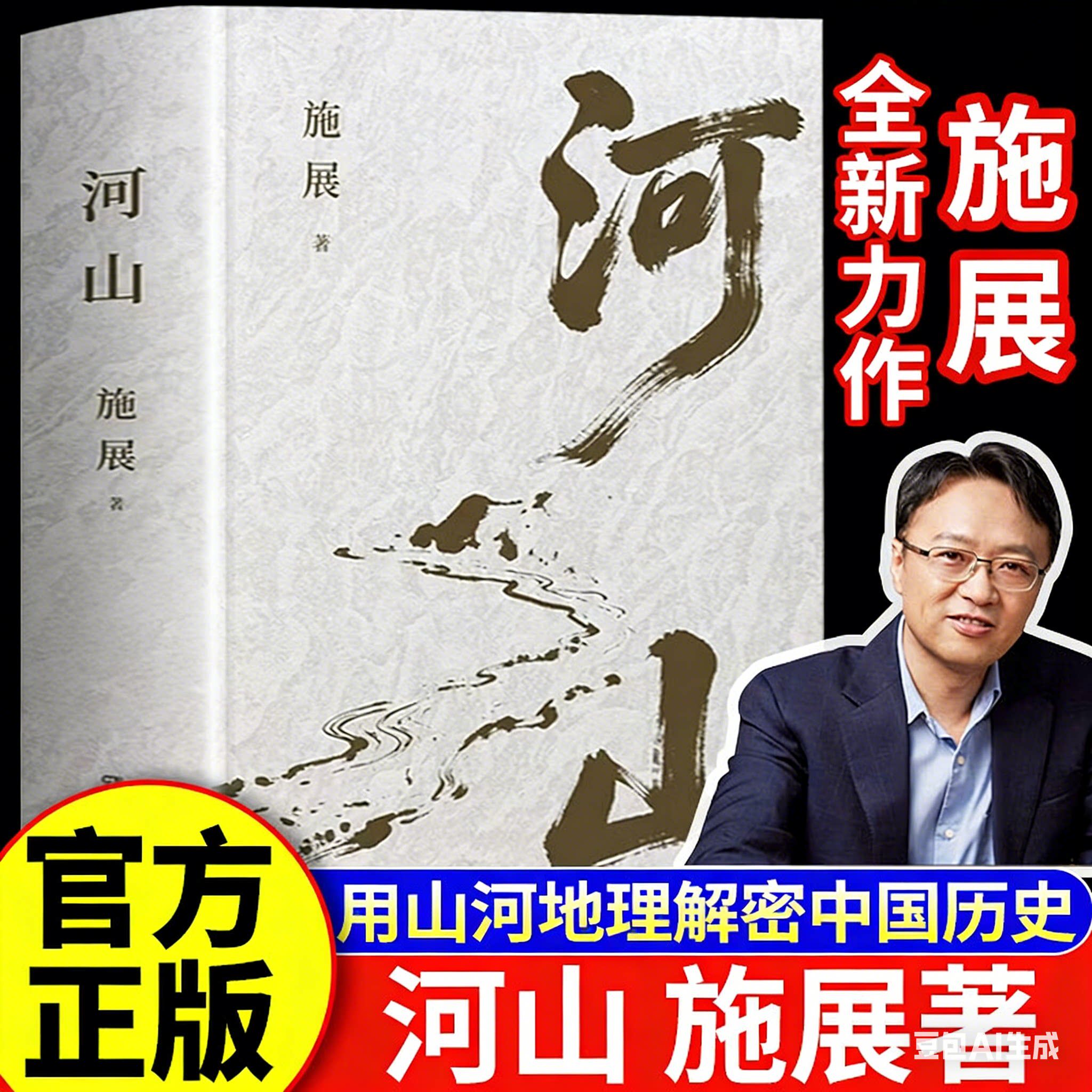 【官方正版】河山施展 破茧 《枢纽》作者施展全新史诗巨作，用山河地理解密中国历史，升级你对中国与世界的理解 博集天卷图片