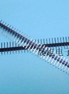 25440P排针插座纯铜180直插厂家直销 与彩色杜邦线配套用